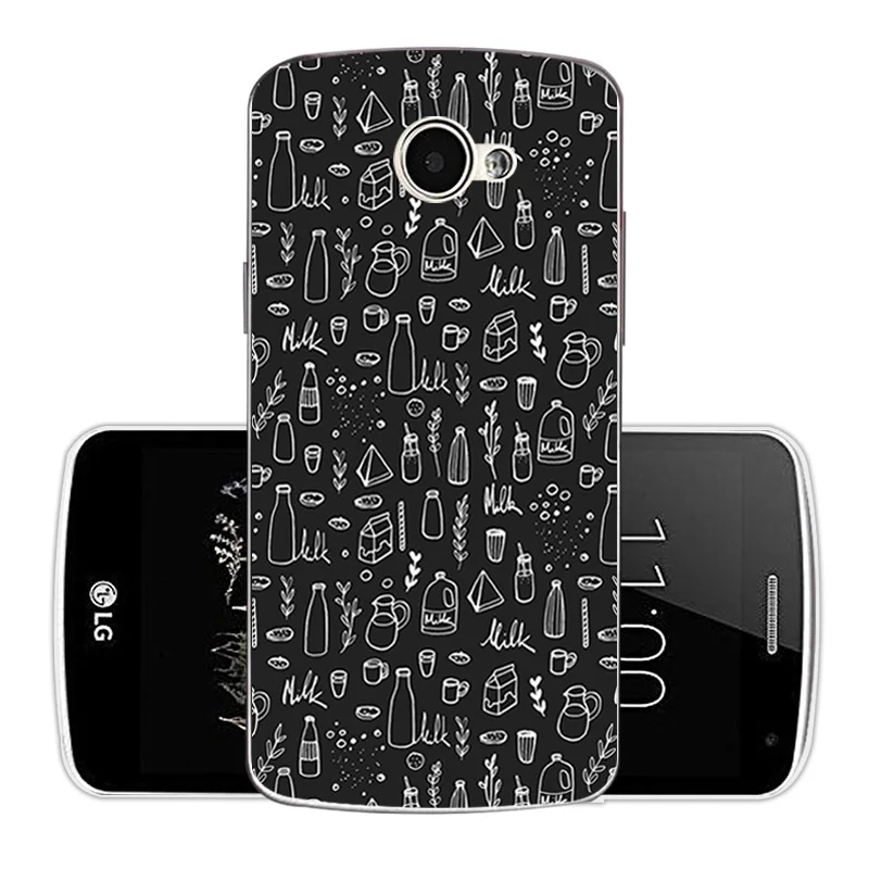 For LG K5 Case Soft TPU Shell LTE X220DS x220 K 5 Nebula Back Cover Flower Style k5 5.0'' Phone Cases |