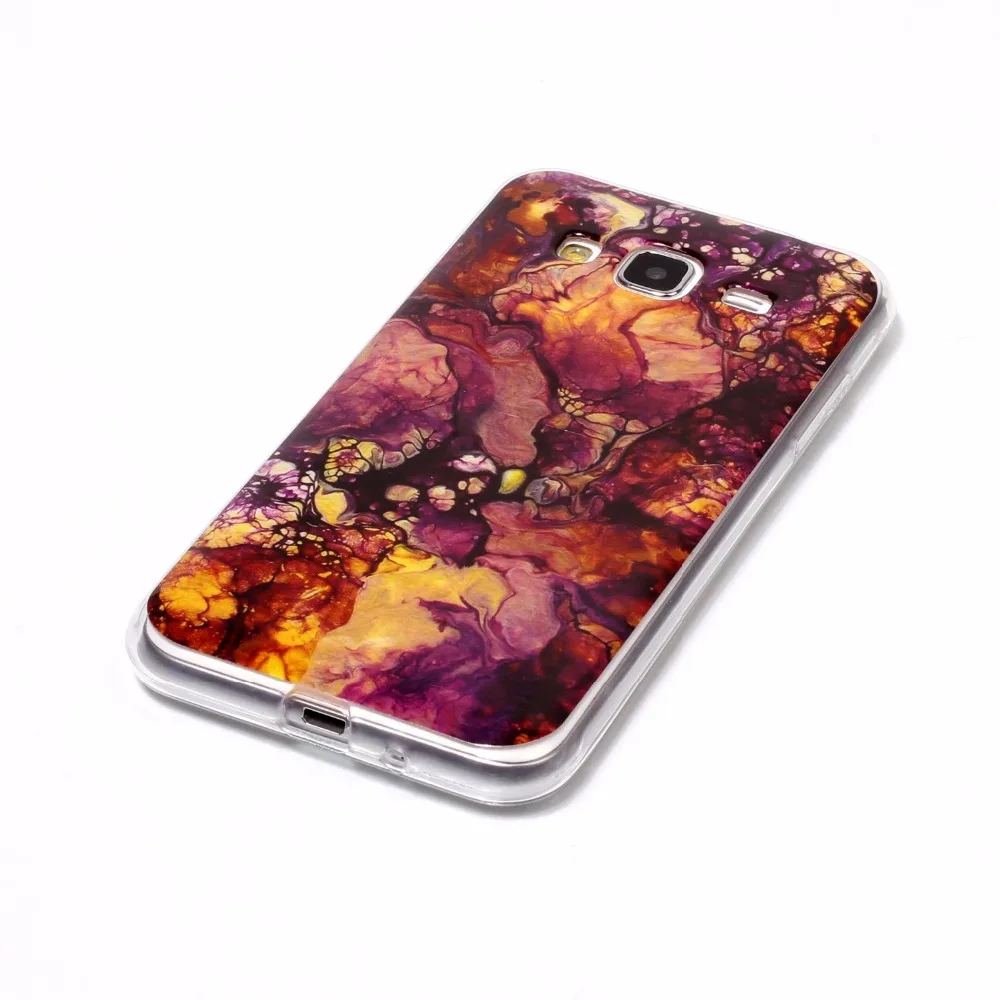ARYIKUM For Samsung Galaxy J3 2016 Case J310 J320 J320F Clear Soft TPU Silicone Marble Cover Coque |