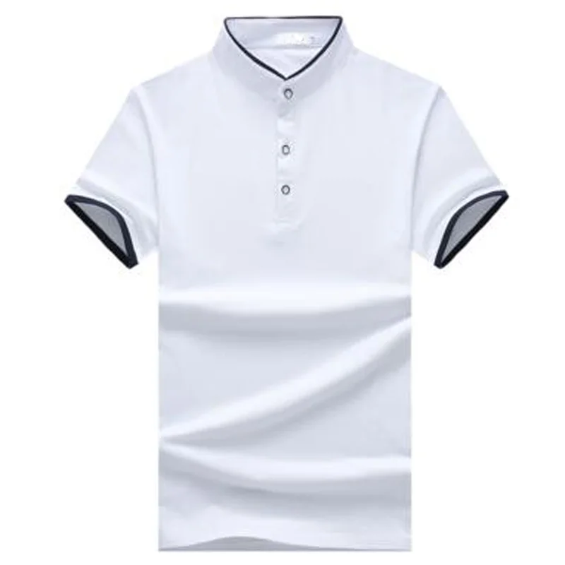 TANGNEST 2019 Hot Sale Business Polo Shirt Plus 5 Colors Slim Short-sleeve Good Quality Men Size 5XL MTP465 | Мужская одежда