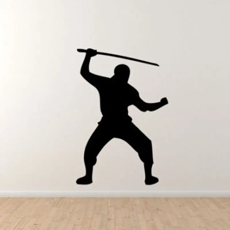 Kendo наклейка самурайская японский ниндзя плакат виниловые художественные