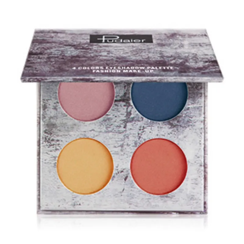 4 цвета модные чернила тени для век палитра брызги макияж теней пигмент мягкая