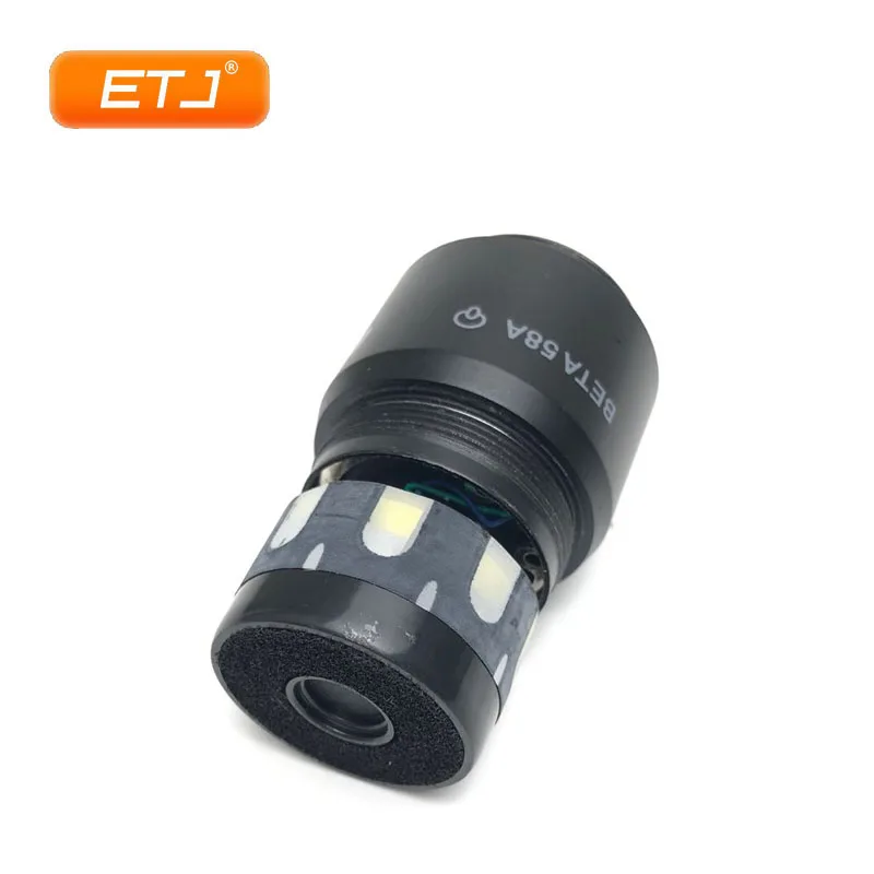 2 предмета беспроводной микрофон ядро для Shure PGX58 PGX24 SLX24 SM58 бета 58A 87A BLX288 ручной микрофон основная часть микрофона