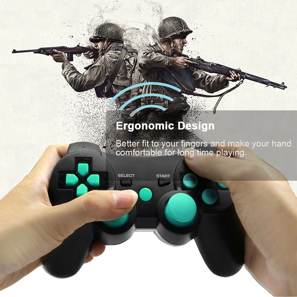 K ISHAKO Bluetooth контроллер для sony PS3 геймпад для игровой станции 3 беспроводной джойстик для sony Playstation 3 консоль