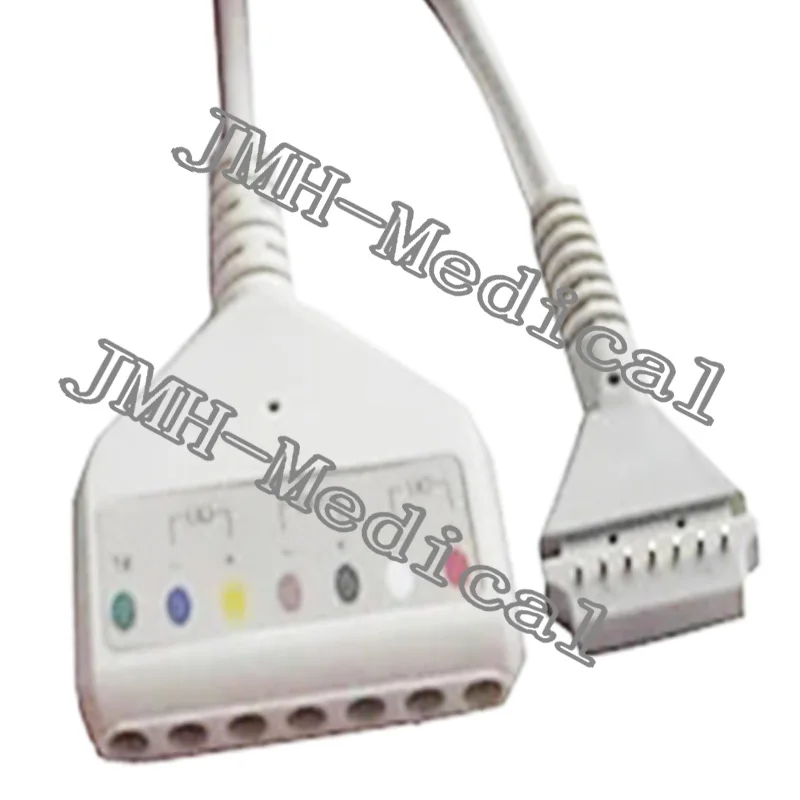 Совместим с устройством для ЭКГ burчлен 92513 Holter кабелем 175 1546 00 7 проводным DIN holter AHA.|