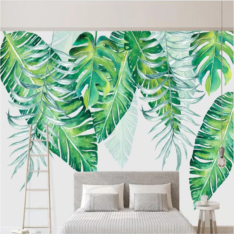 

Custom Photo Wallpaper Forest 3D Wall Murals Scenery Green Tree 3D Bedroom Wallpaper Landscape TV Sofa Background Wallpaper 3D