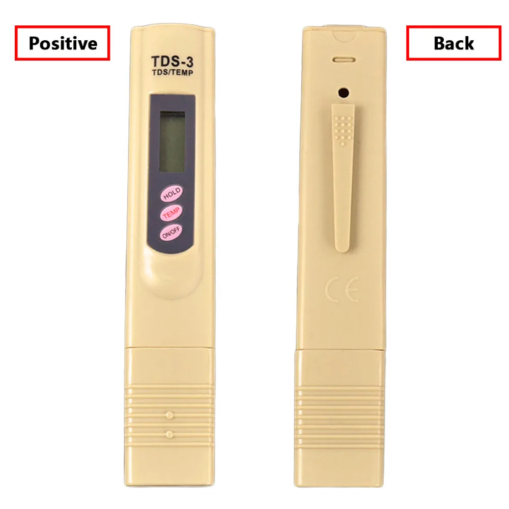 Цифровой измеритель чистоты воды PH TDS 0 9990 PPM портативный измерительный