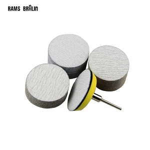 60 шт. 2 дюйма сухой абразивный шлифовальный диск P80 P240 P320 + 1 шт. 3 мм держатель вала для дрели электроинструмента