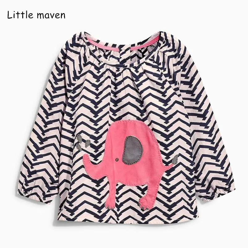 Little maven/детская брендовая одежда для маленьких девочек Новинка осени 2018