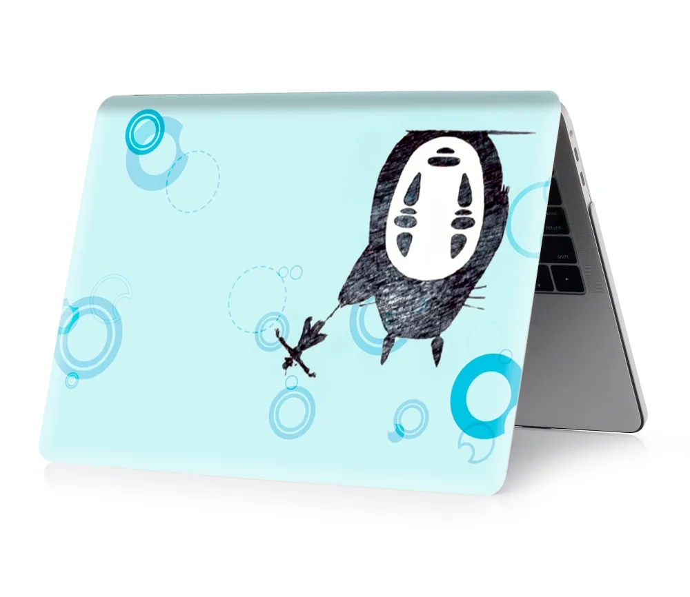 Чехол для ноутбука с цветной печатью Тоторо для Macbook Air 11 13 Pro retina 12 13 15 дюймов для New Air 13 или New Pro 13 15
