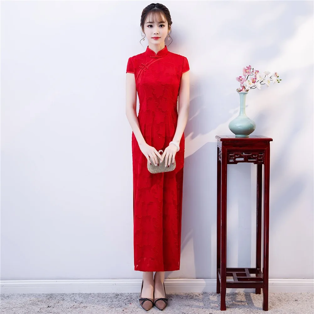 Shanghai Story, высокое качество, короткий рукав, длинное, cheongsam Qipao, высокий разрез, китайское платье, вечерние платья, 3 цвета
