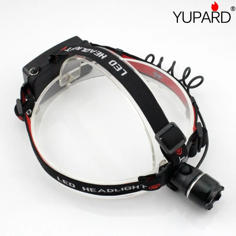 

YUPARD 5W Q5 LED Flashlight torch fishing Head Lamp camping Light Headlamp 3 Mode rechargeable 18650/AAA battery