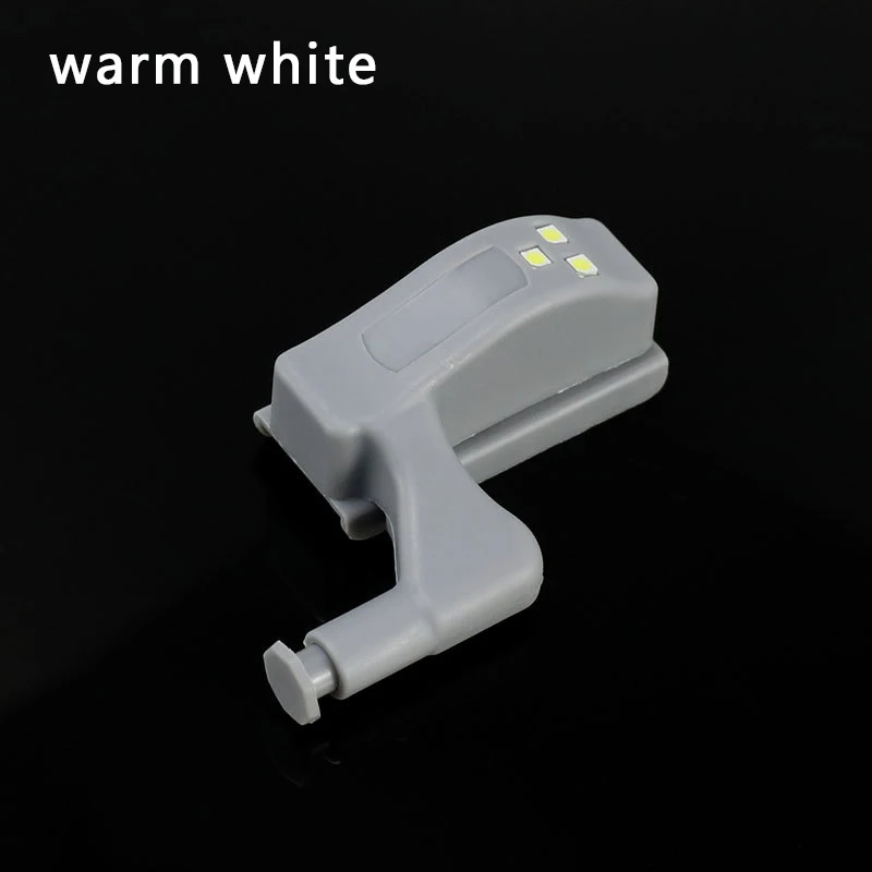 Hinge light warm Светодиодная подсветка под шкаф PIR датчик движения лампа 6/10 светодиодный s 98/190 мм шкаф лампа для шкафа шкаф Armario кухонный ночной Светильник - Цвет: Hinge light warm