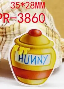 3860 30 шт мультфильм персонаж плоское украшение из смолы PR 3832 - Цвет: 3860
