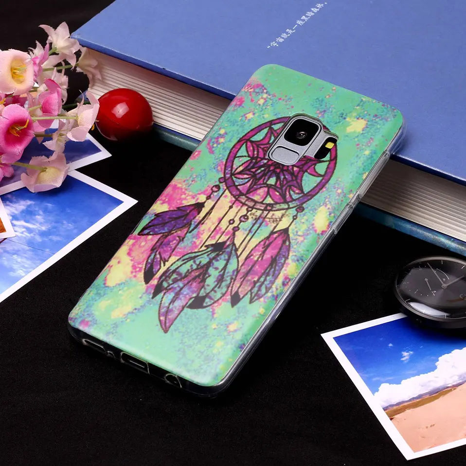 Силиконовый чехол для samsung примечание 9 S8 S9 плюс Чехол телефона Galaxy S6 S7 Edge кремния
