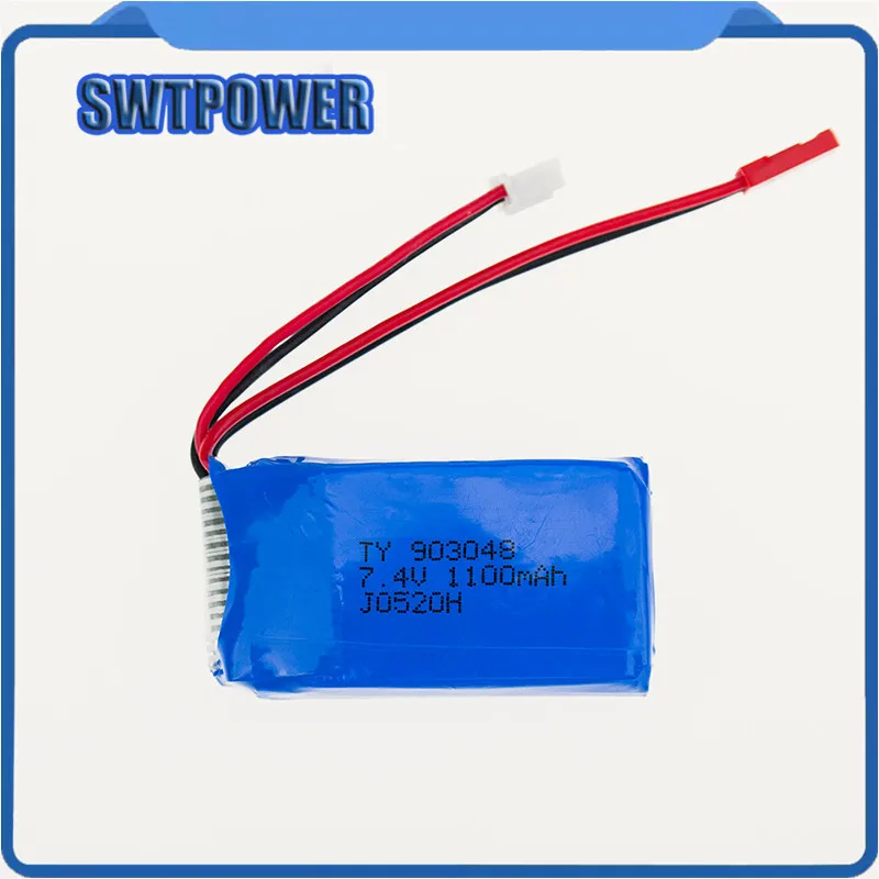 Hot 7.4V 1100mah Wltoys 5/4/3/2/1pcs A949 A959 A969 A979 K929 LiPo Battery JST plug Part for RC Wholesale | Игрушки и хобби