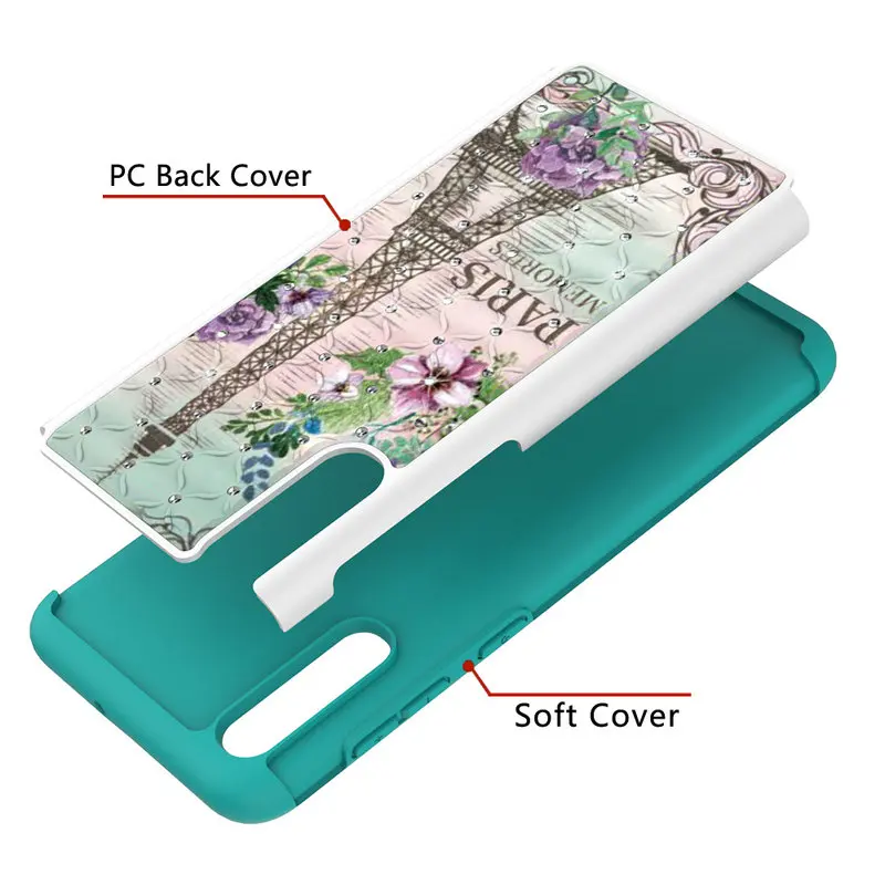 Для Coque samsung A50 чехол Galaxy A20 E A202 A205 A 20 50 30 Роскошная Блестящая Глянцевая задняя панель Etui для samsung Galaxy A30 A20 A20E чехол