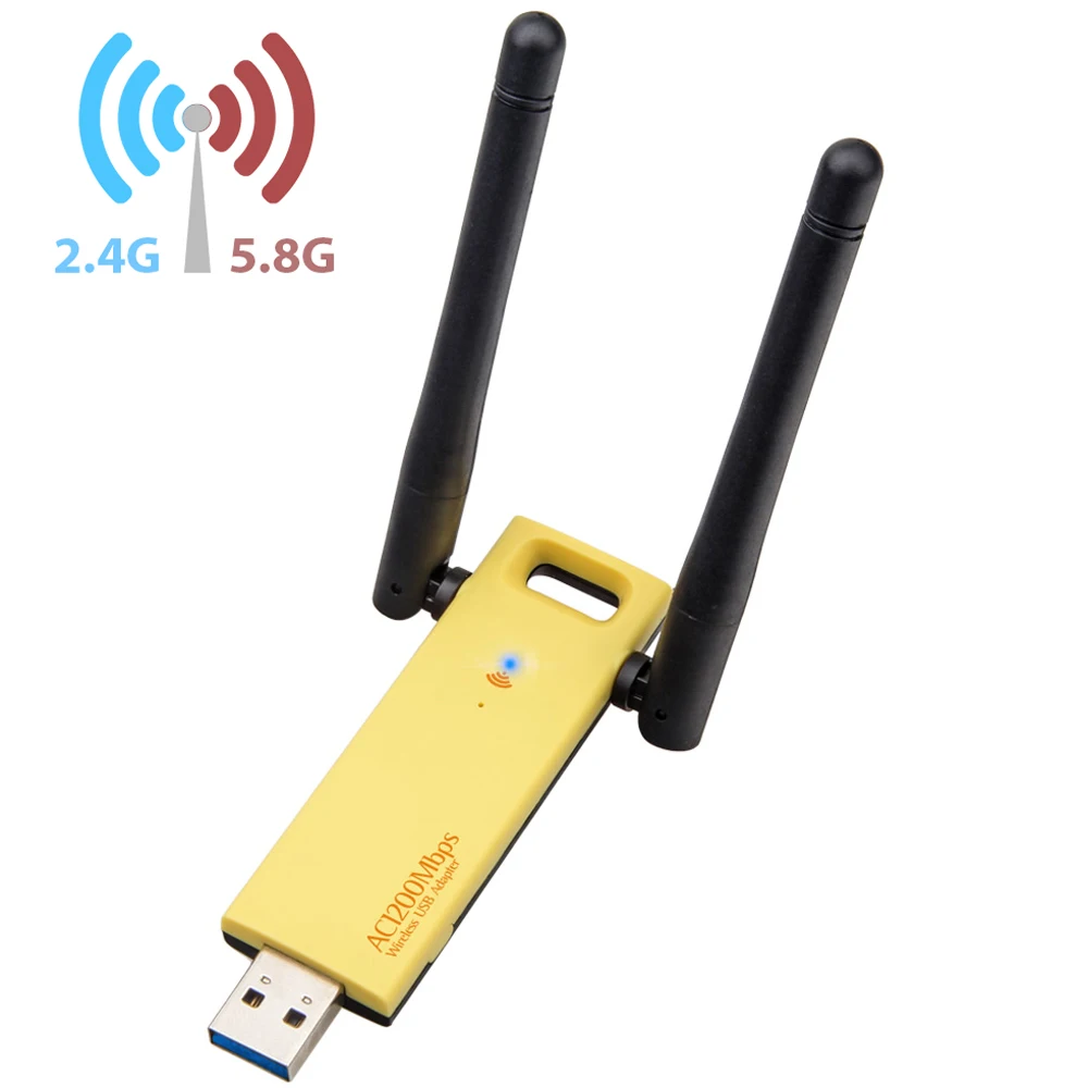 Беспроводная сетевая карта CHANEVE 802.11AC USB3.0 двухдиапазонный беспроводной usb адаптер