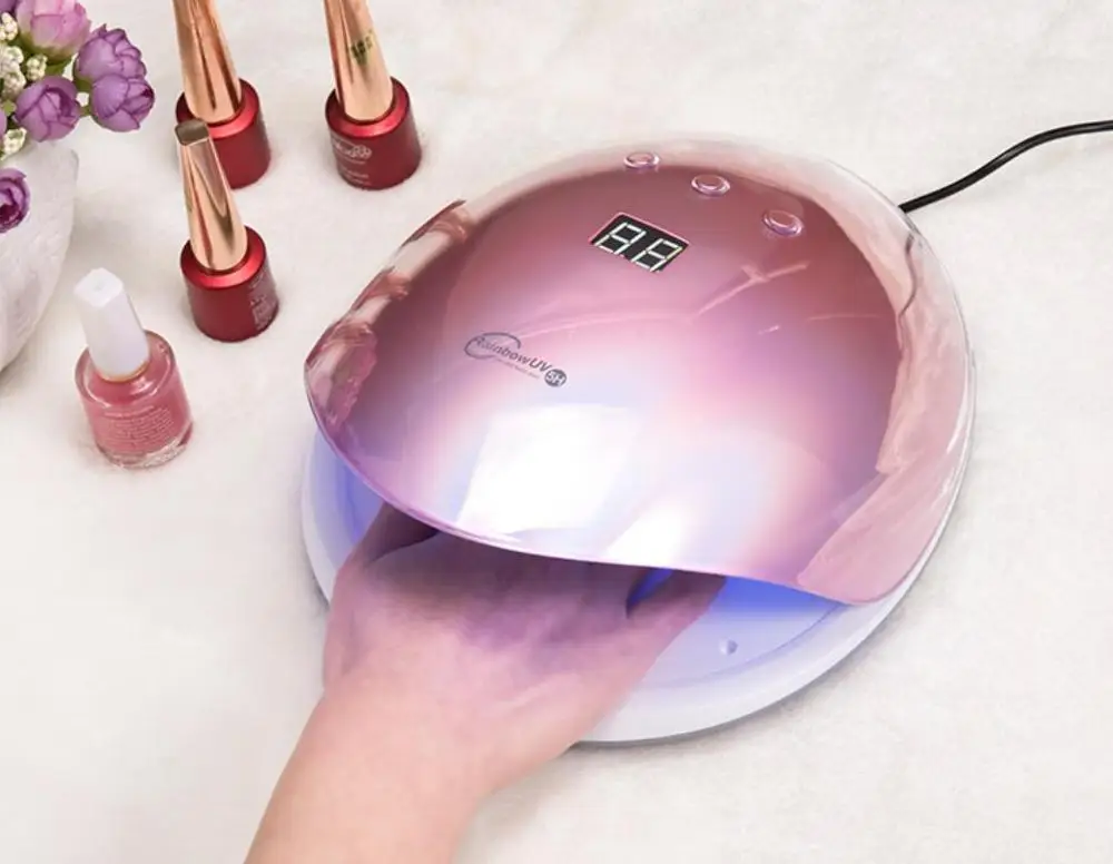 Профессиональный светодиодный УФ светильник для ногтей 36 Вт Rainbow5 Сушилка лампа
