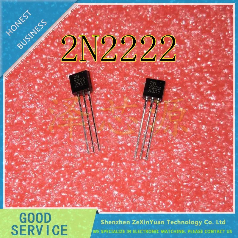 

100 шт./лот 2N2222 2222 TO92 0.6A/30V