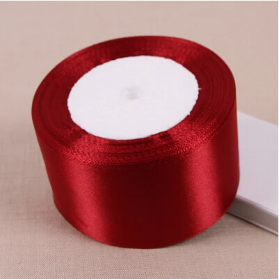 Free shipping (25 yards) Satin Ribbon Wedding Party Festive Decaration Christmas Gift Ribbons DIY Sewing Garment Accessories | Дом и сад