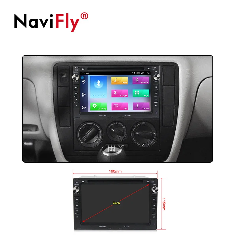 2din 2+ 32G Android 9,1 автомобильный dvd-плеер gps навигация для Фольксваген Пассат B5 MK5 Гольф транспортер поло радио FM BT wifi RDS