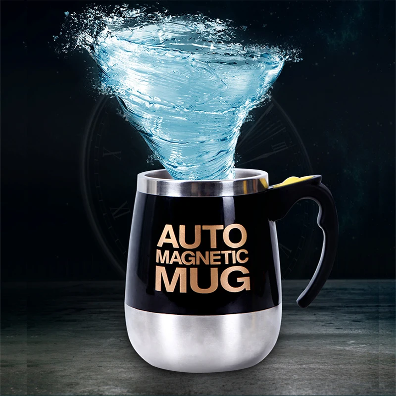

Creative Mugs Automatic Electric Lazy Self Stirring Mug Cup Coffee Milk Mixing Mug Smart Stainless Steel Juice Mix Cup Drinkware