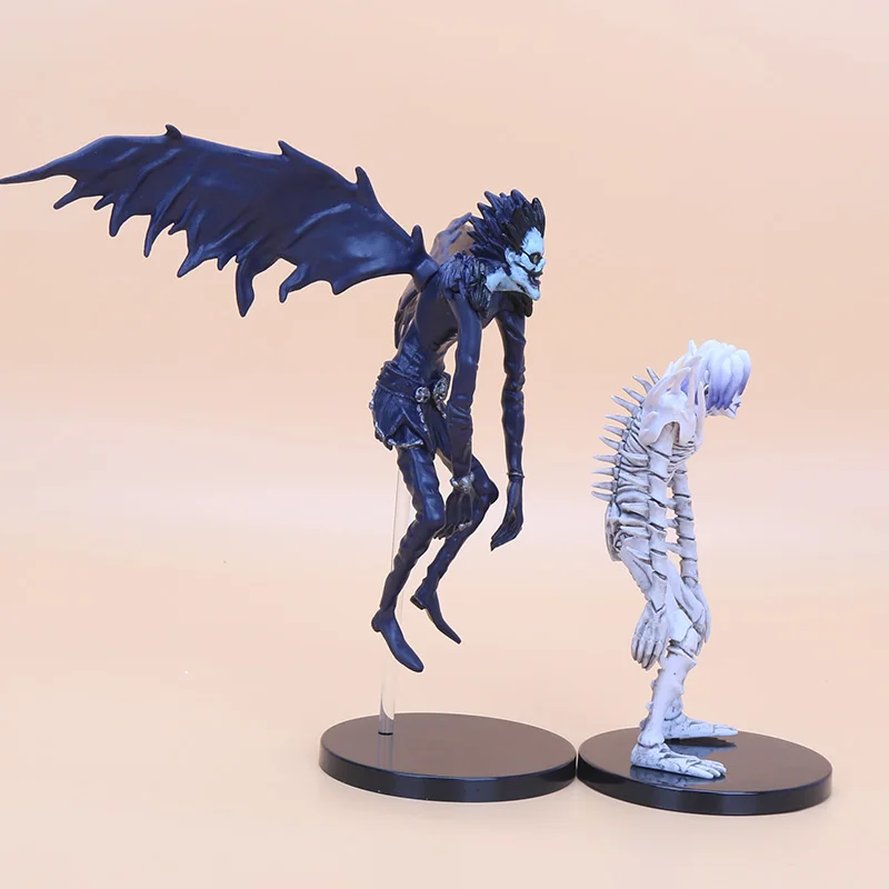 2 шт./компл. 18 см аниме тетрадь смерти Рисунок Игрушки Deathnote Ryuuku Ryuk Rem модель кукла