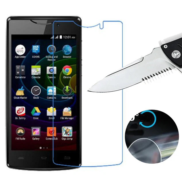 Нано взрывозащищенный мягкий прозрачный протектор экрана для Micromax Bolt D340 / D333 D305