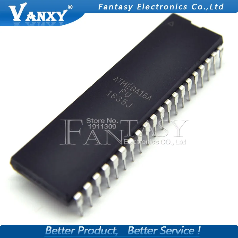 2 шт. ATMEGA16A-PU DIP40 DIP ATMEGA16A DIP ATMEGA16 16A-PU DIP-40