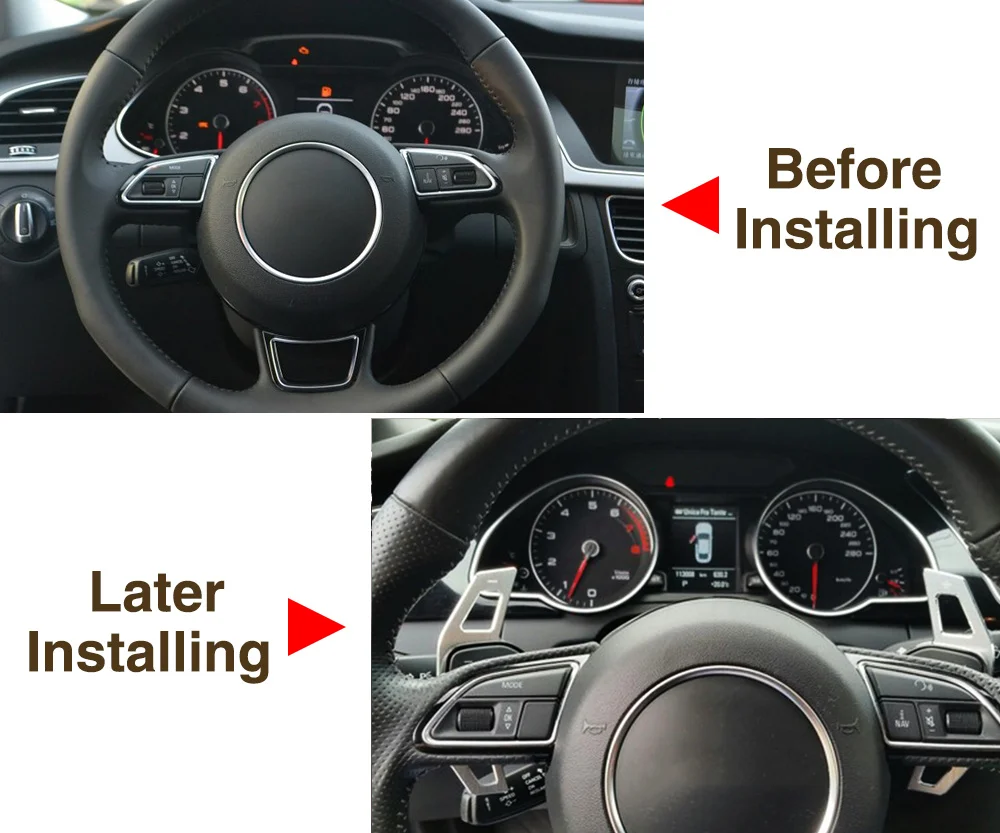 Автомобильный руль DSG весло удлинитель переключатели передач наклейка