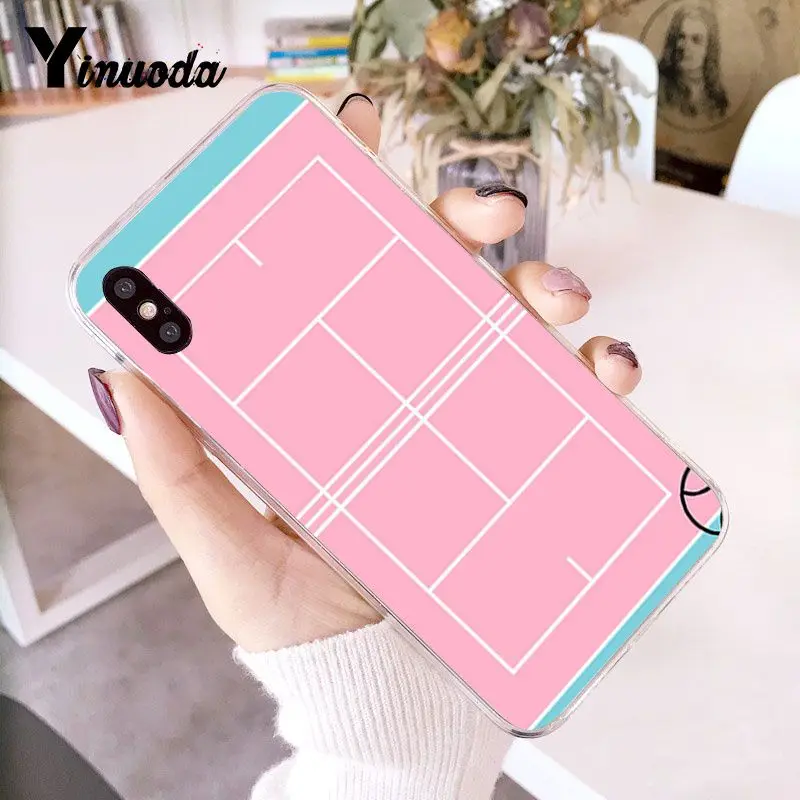 Чехол для телефона Yinuoda с изображением теннисного мяча под заказ iphone SE 2020 8 7 6 6S Plus X