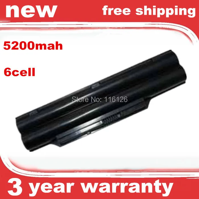 5200mah laptop battery for Fujitsu LifeBook A530 AH531 LH530 A531 LH52 PH521 AH530 LH520 CP477891-01 FPCBP250AP FMVNBP186 | Компьютеры и
