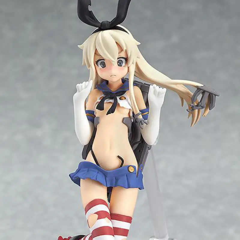 Kantai Collection Shimakaze Action Figures Figma 214 Model Doll Toy 15cm | Игрушки и хобби