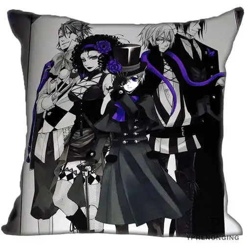 Pillowcase Лучший пользовательский черный-Батлер(1)@ 1 Подушка Чехол Спальня дома квадратная Наволочка на молнии(с одной стороны)#190404-01-77 - Цвет: Pillowcase