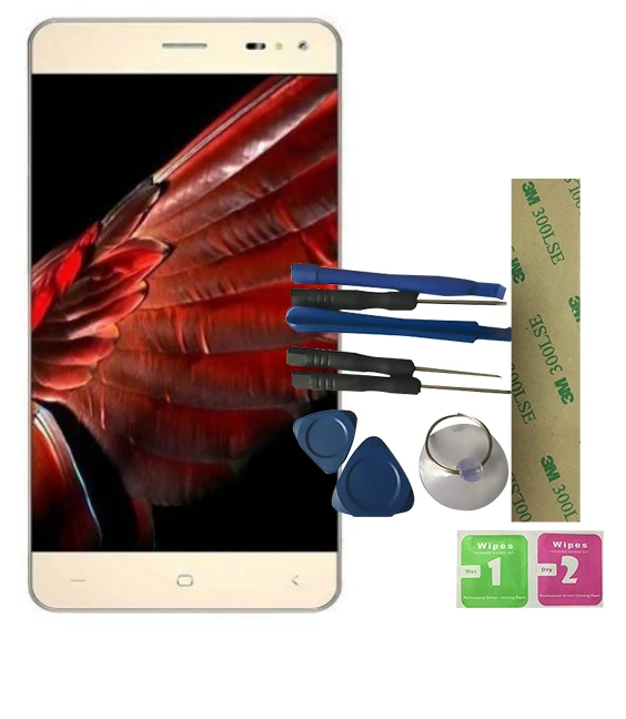 RYKKZ для 5 дюймов Innjoo Max 2 Plus ЖК-дисплей с кодирующий преобразователь сенсорного