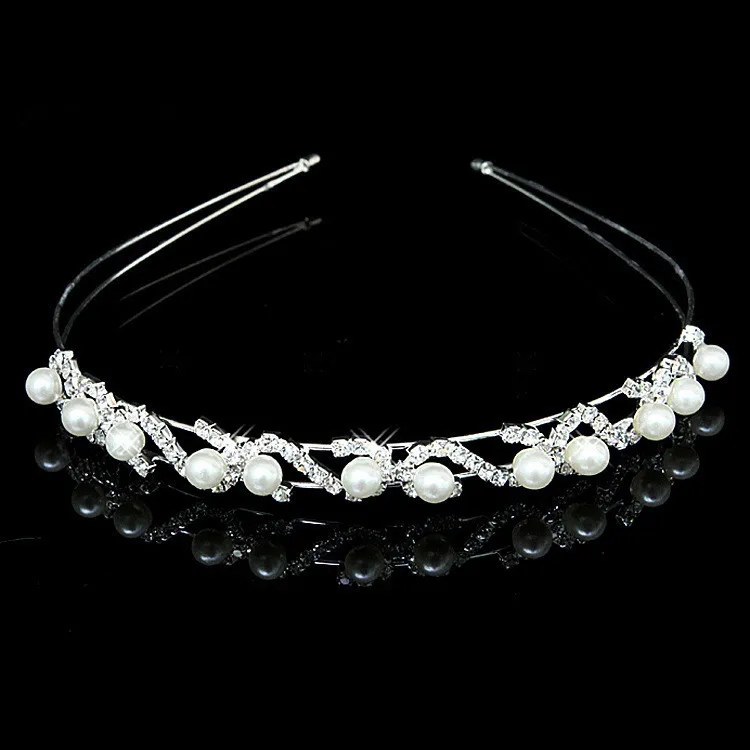 Модные ювелирные украшения короны невесты искусственная Корона свадебная тиара