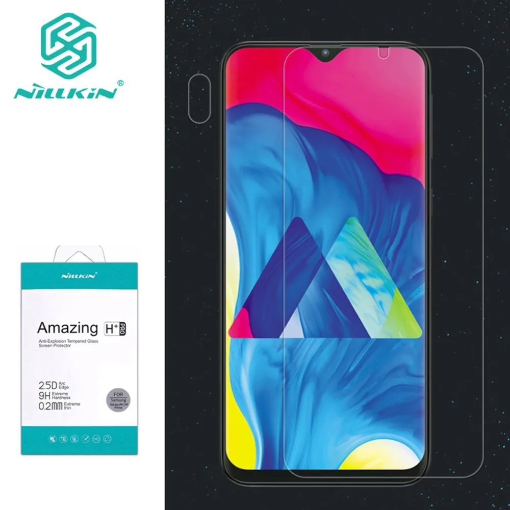 Для samsung Galaxy M20 закаленное стекло Nillkin Amazing H+ Pro 0,2 мм 2.5D Arc Edge Защитное стекло для samsung M20 пленка - Цвет: H Plus Pro