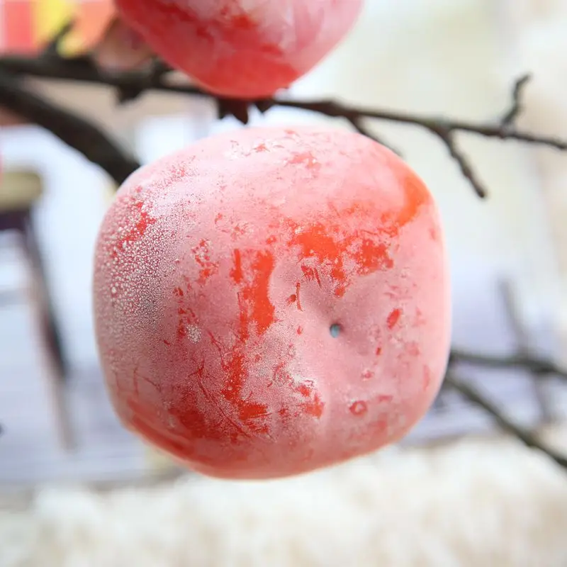 1 шт. искусственные сушеные цветы сухие ветки хурма имитация фруктовых цветов