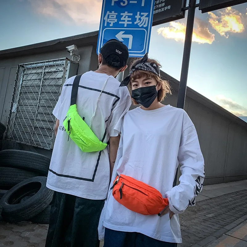 Многофункциональная Повседневная сумка в стиле хип хоп для мужчин и женщин