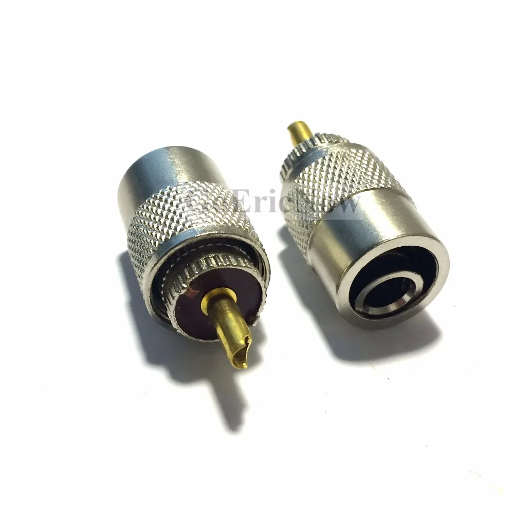 3 шт. коаксиальный радиочастотный UHF M PL 259 мужской припой на разъем вилки для RG8 RG8X