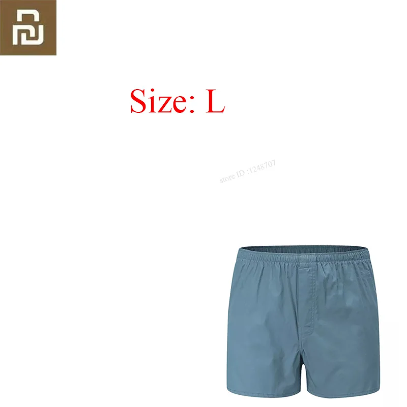 Style 2 Xiaomi, хлопковое Мужское нижнее белье, боксеры, свободные шорты, хлопковые мягкие трусы с большими стрелками, нижнее белье, классические трусы-боксеры - Цвет: Style 2