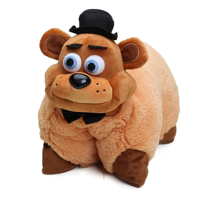 7 стилей 43 см* 30 см Фредди Fazbear плюшевая подушка пять ночей у Фредди мангл Фокси Бонни и Чика Золотой медведь игрушки FNAF Автомобильная подушка