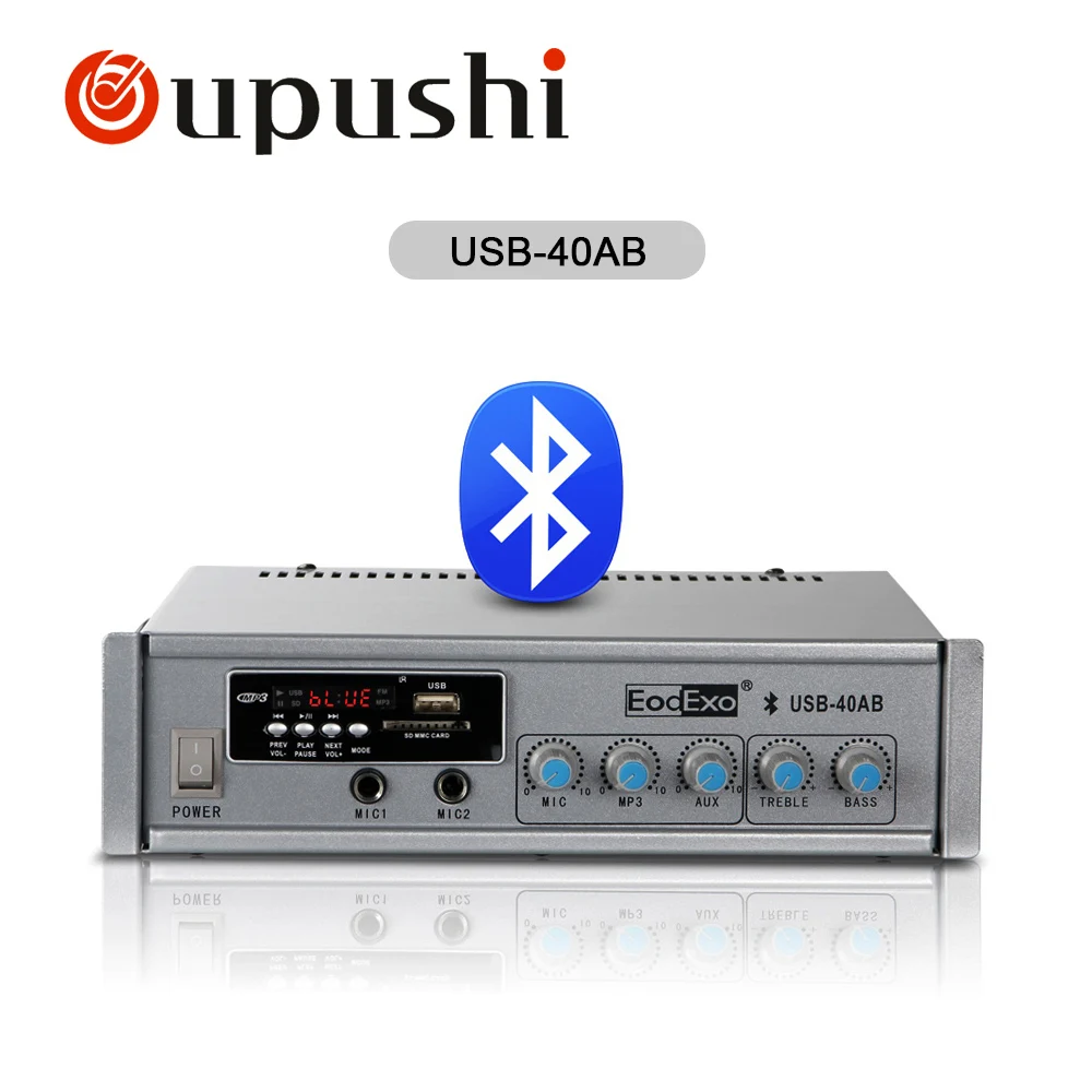 OUPUSHI высококачественный динамик для ванной комнаты интерьер настольный
