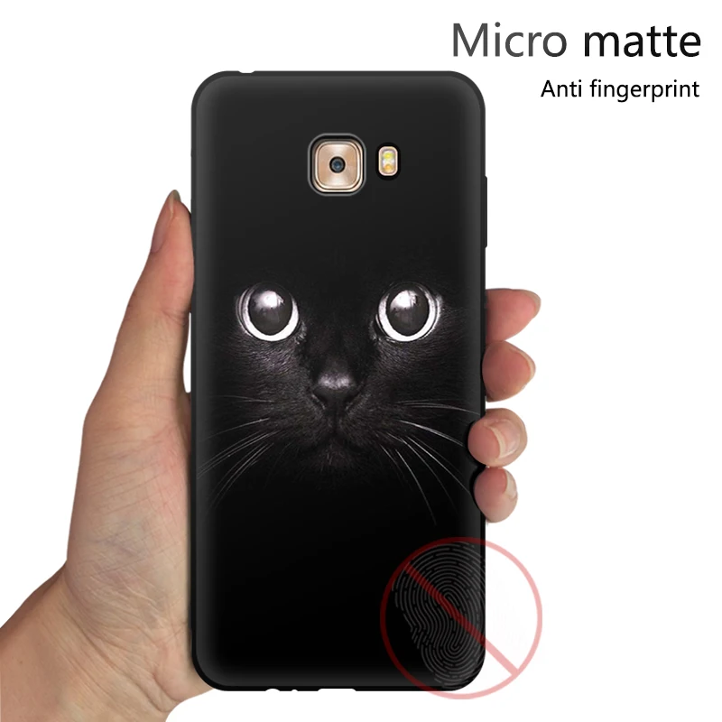 JURCHEN чехол для телефона samsung Galaxy C9 Pro C9000 силиконовый милый мультфильм мягкий ТПУ