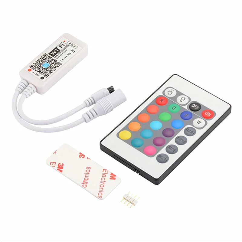 Magic Home DC 5 V 28 Мини RGB RGBW ИК контроллер WiFi беспроводной пульт дистанционного