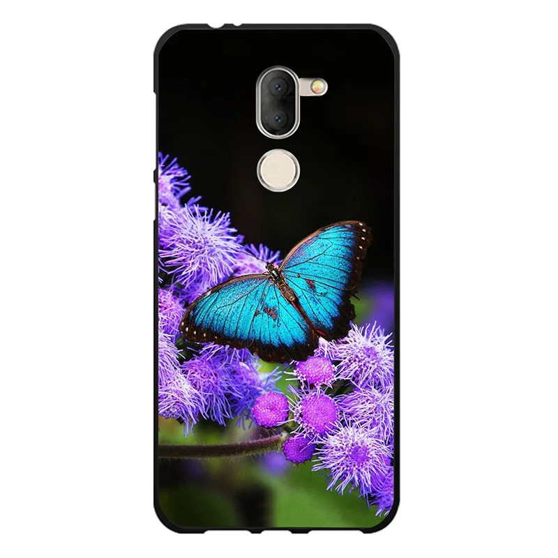 Чехол с рисунком для Alcatel 3x силиконовый мягкий чехол из ТПУ 5058Y милым медведем