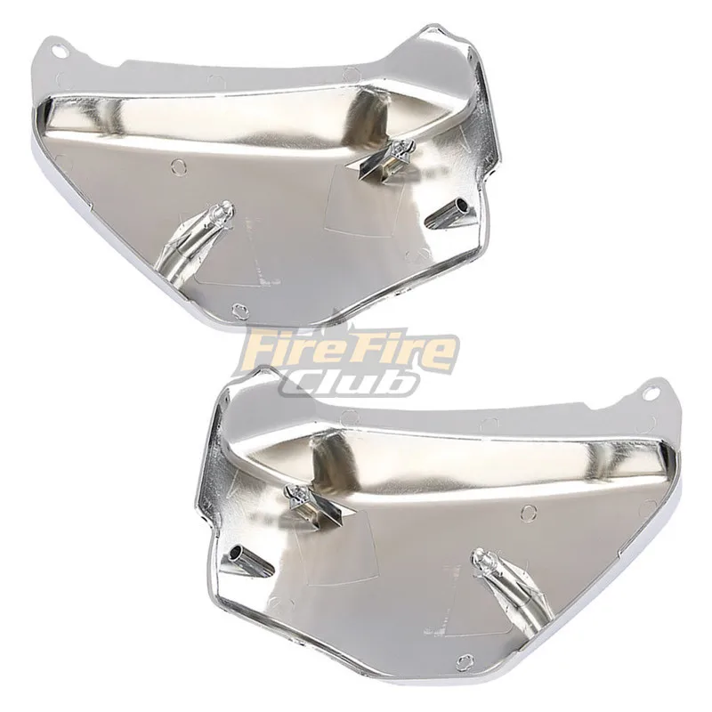Боковая крышка для аккумулятора мотоцикла ABS Chrome обтекатели 1 пара Honda For Magna VF 750