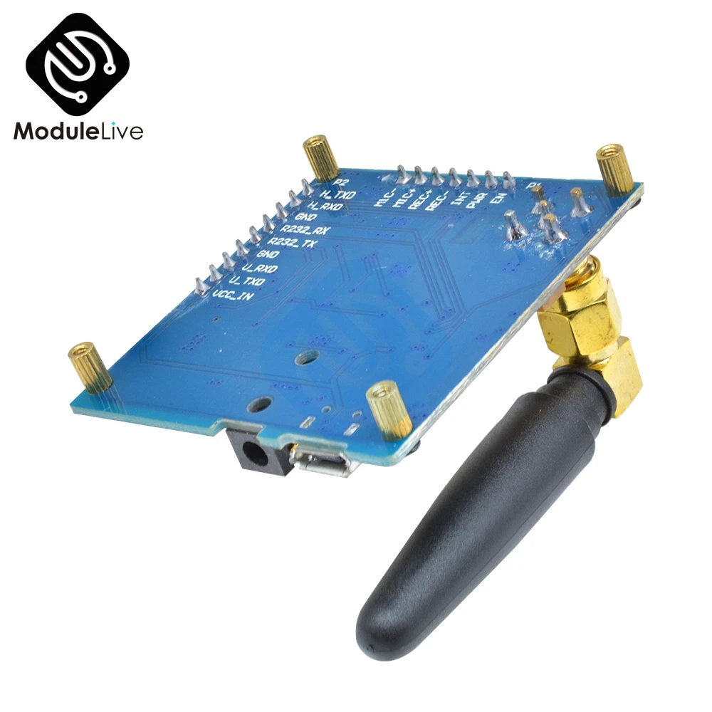 1 комплект A6 GSM GPRS модуль ttl/RS232 последовательная макетная плата с антенной GPRS Беспроводная передача данных текст Замена SIM900