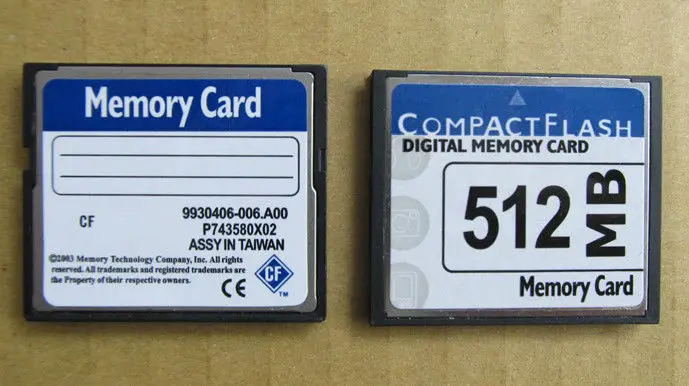 Карта памяти 512 Мб Compact Flash CF + адаптер карты pcmcia|Карты памяти| |
