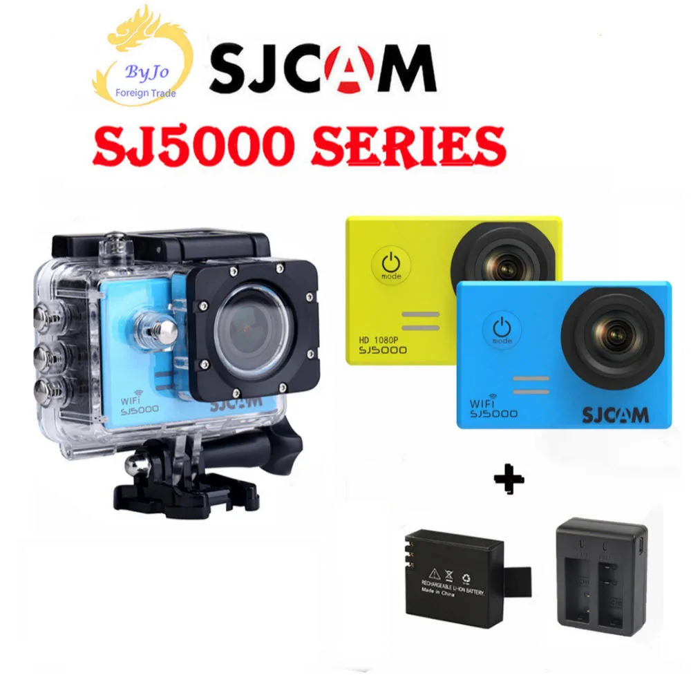 Спортивная Экшн камера SJCAM SJ5000 серии 4K DV HD 2 0 &quot WIFI SJ5000X Elite водонепроницаемая SJ